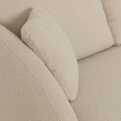 Divaanivuodesohva Home4You Valery, 3-istuttava, oikea, beige