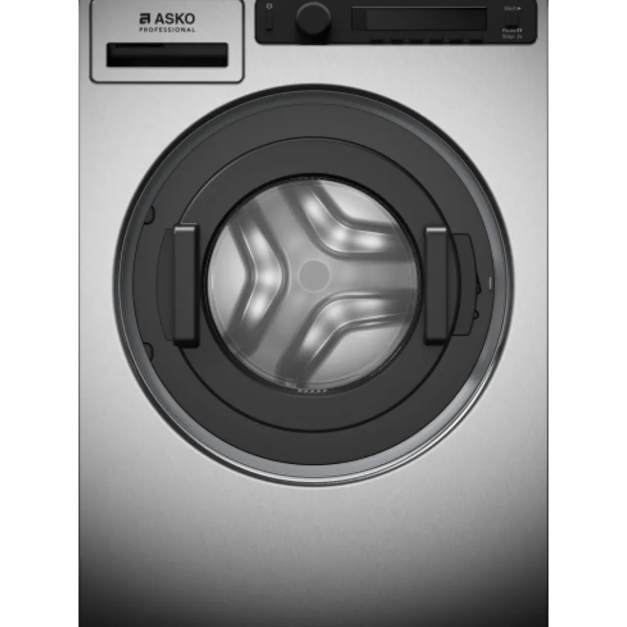 Edestä täydettävä pesukone Asko Professional WMC6763VC.S, 7kg, 1600rpm
