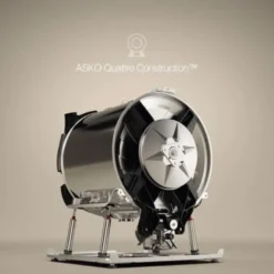 Edestä täydettävä pesukone Asko W7096XG, 9kg, 1600rpm, musta