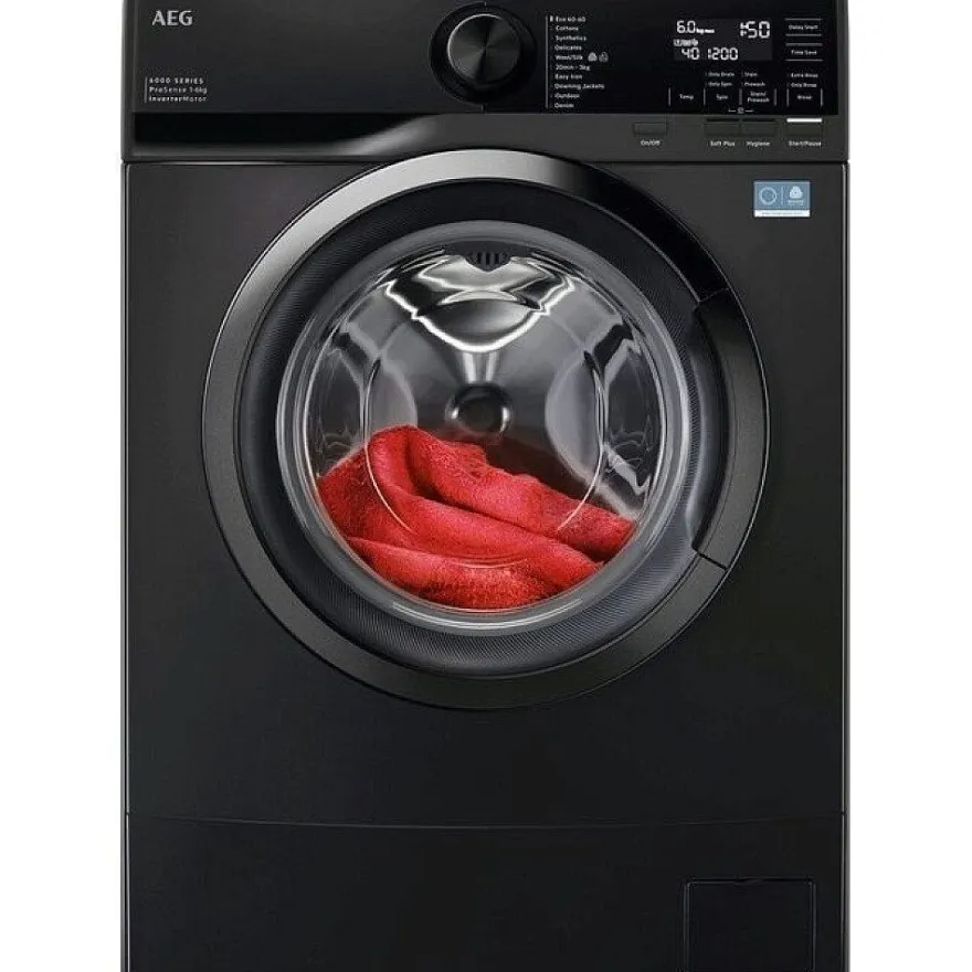 Edestä täytettävä pesukone AEG LSR636O62G, 6kg