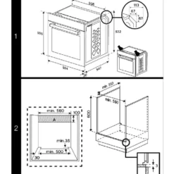 Erillisuuni Beko BCBIS17300KSB, 60cm, musta