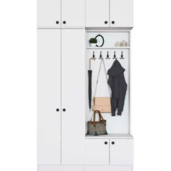 Eteisen säilytyskokonaisuus Linento Furniture EA145, 119.6x226.4cm