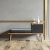 Eteispenkki Linento Furniture Rino, leveys 120cm, ruskea/antrasiitti