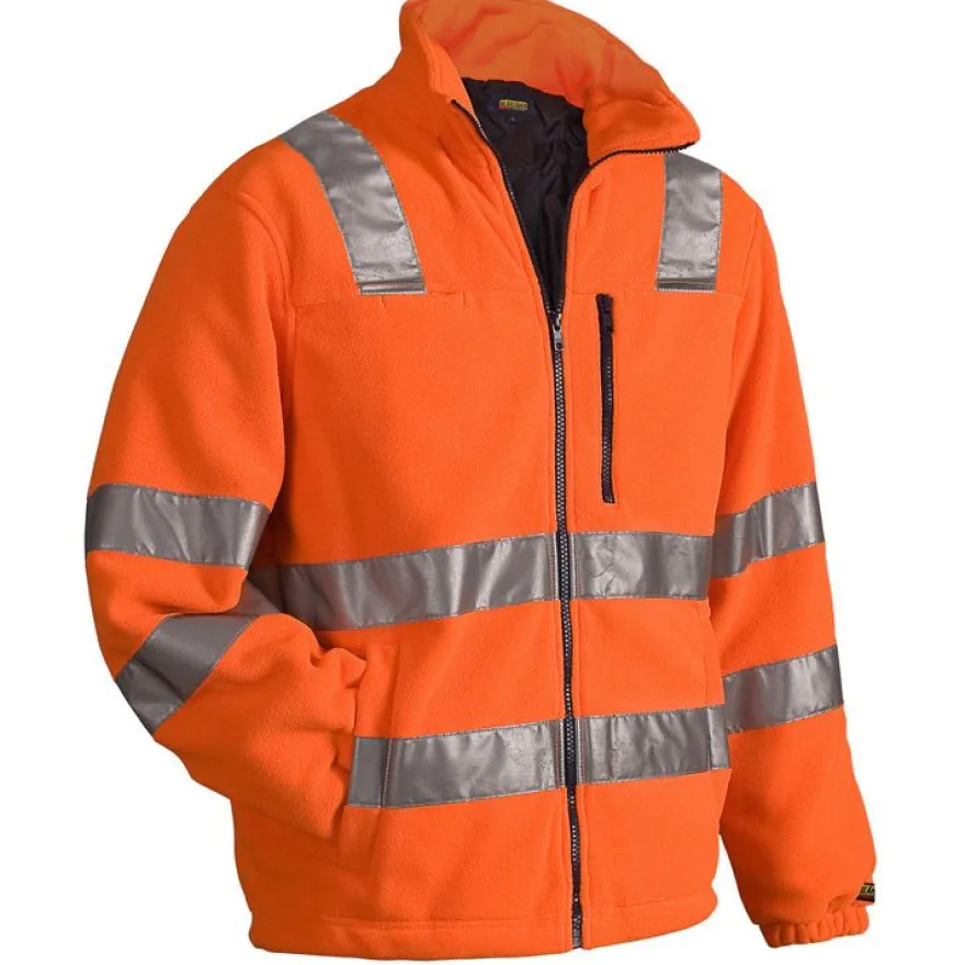Fleecepusero Blåkläder Highvis 4853, oranssi