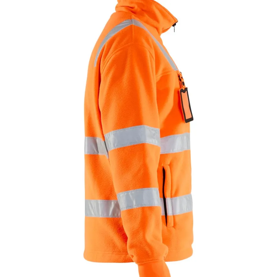 Fleecepusero Blåkläder Highvis 4853, oranssi