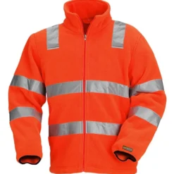 Fleecepusero Blåkläder Highvis 4833, oranssi