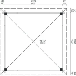Grillikatos Tene Cabrera, 7.8m²