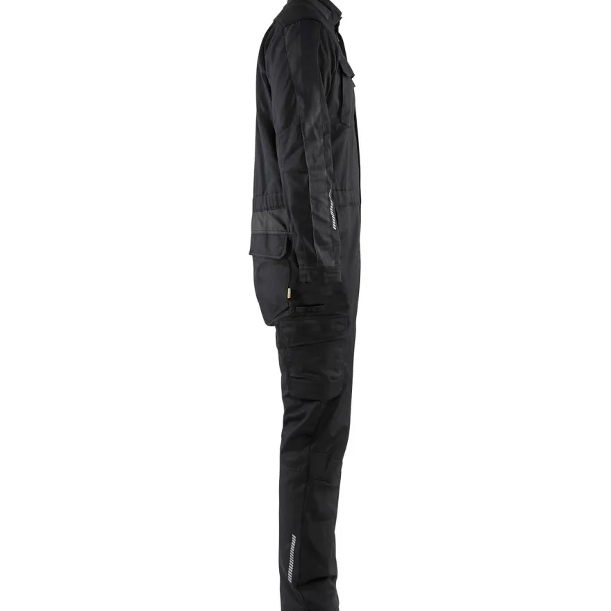 Haalari Blåkläder 6144 Stretch, musta/tummanharmaa