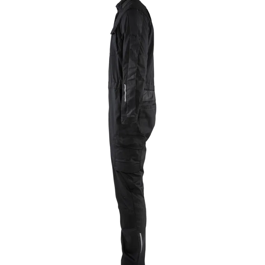 Haalari Blåkläder 6144 Stretch, musta/tummanharmaa