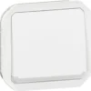 Hakuvalollinen vaihtopainikemekanismi Legrand Plexo 10 A IP55, valkoinen