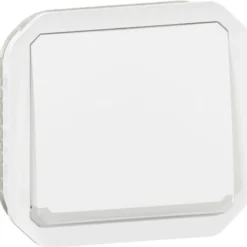 Hakuvalollinen vaihtopainikemekanismi Legrand Plexo 10 A IP55, valkoinen