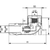 Hanakulmarasia Hela 8350, ø15mm putkille, 2kpl