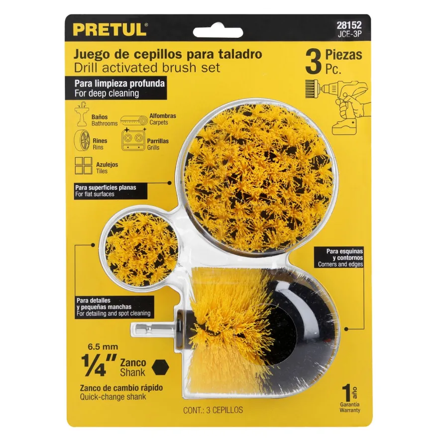 Harjasarja porakoneelle Truper Pretul®, 3 kpl