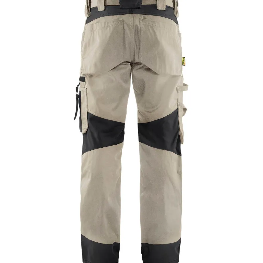 Housut Blåkläder 1556, beige/musta