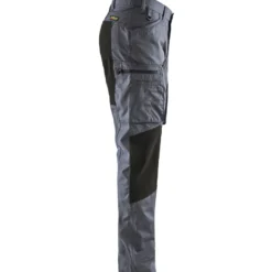Housut Blåkläder 1459 Stretch, harmaa/musta