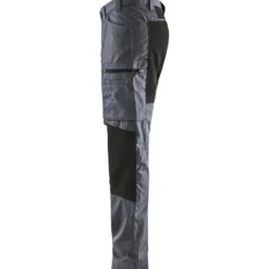 Housut Blåkläder 1459 Stretch, harmaa/musta