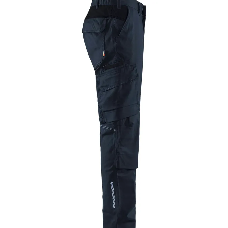 Housut Blåkläder 1448 Stretch, tummansininen/musta