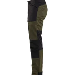 Housut Blåkläder 1456, stretch, tummanvihreä/musta