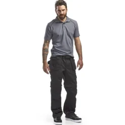Housut Blåkläder Zip-Off 1538, musta