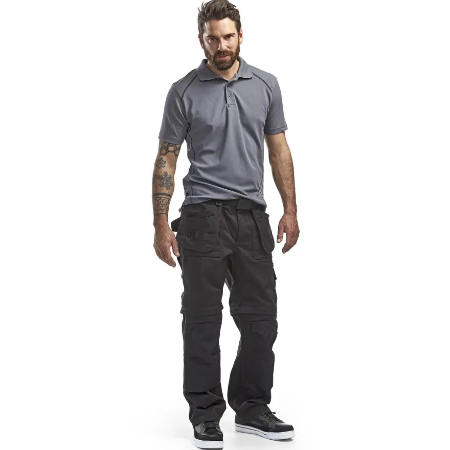 Housut Blåkläder Zip-Off 1538, musta