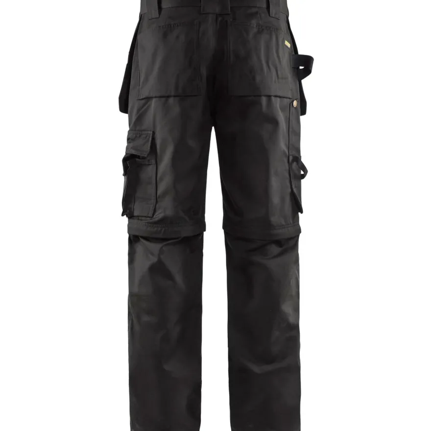 Housut Blåkläder Zip-Off 1538, musta