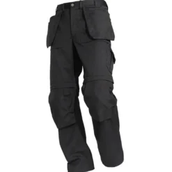 Housut Blåkläder Zip-Off 1538, musta