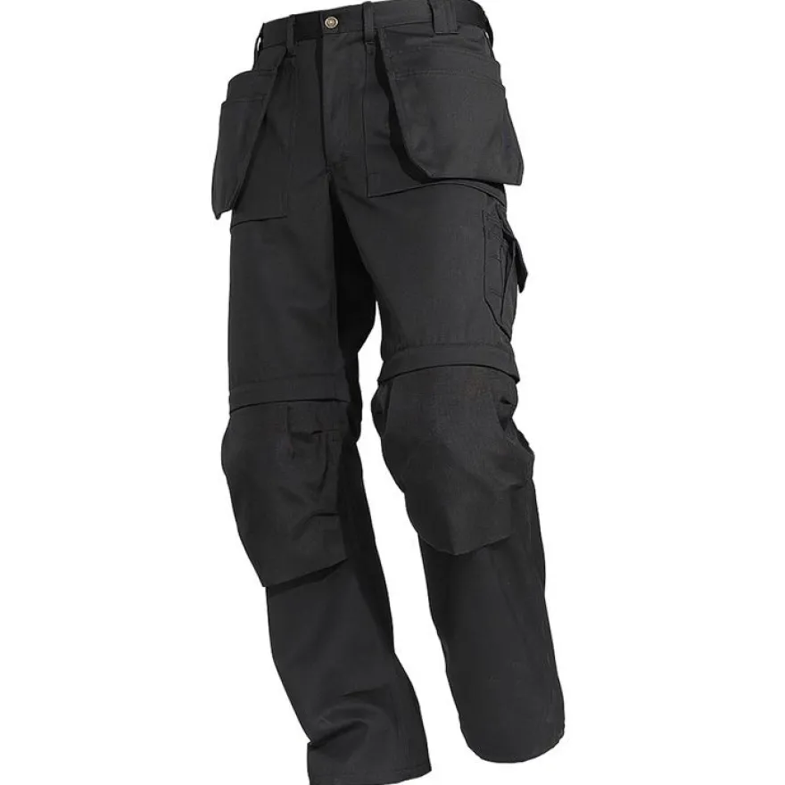 Housut Blåkläder Zip-Off 1538, musta