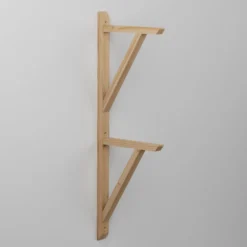 Hyllynkannatin Lundbergs Carl 250x760mm kaksisosainen mänty
