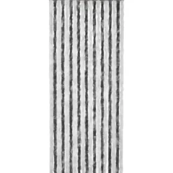 Hyönteisverho harmaa ja valkoinen 56x200 cm chenille