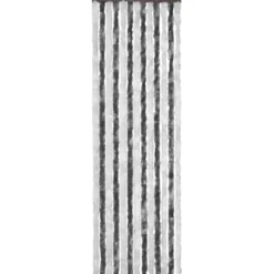 Hyönteisverho harmaa ja valkoinen 56x185 cm chenille