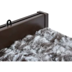 Hyönteisverho ruskea ja beige 100x220 cm chenille