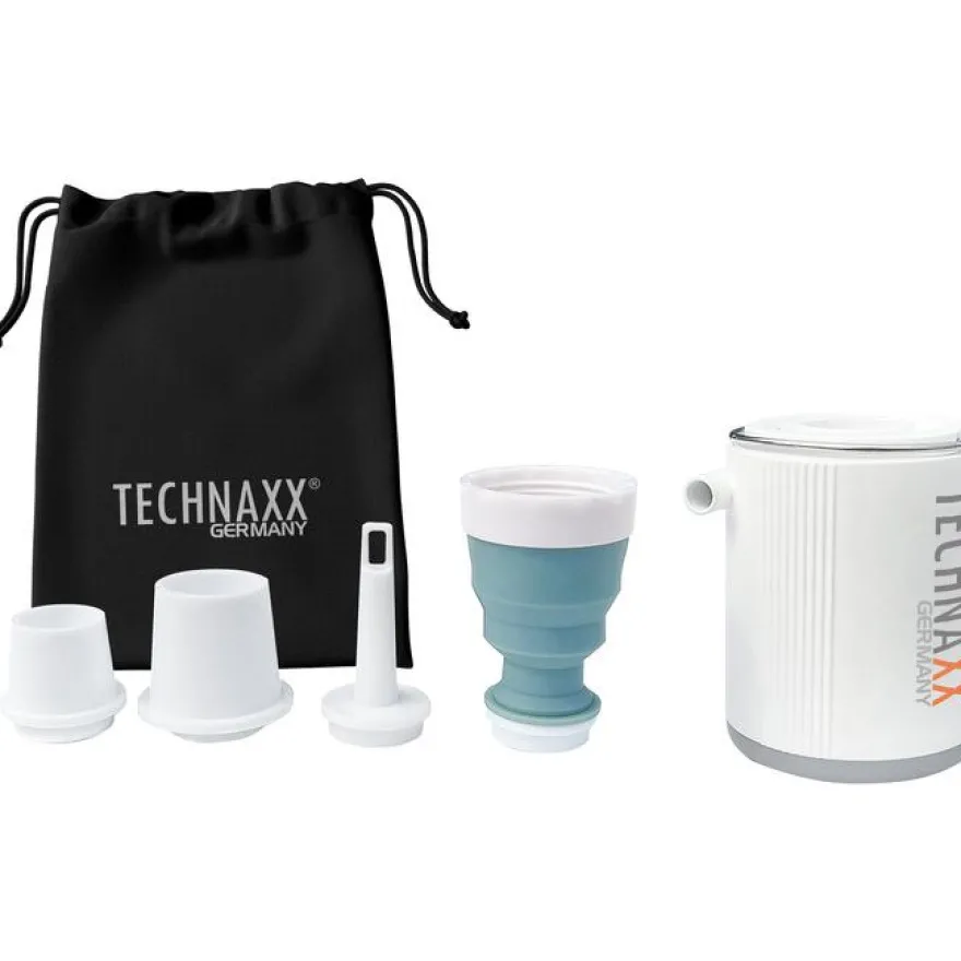 Ilmapumppu Technaxx Mini TX-261, akkukäyttöinen