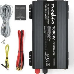 Invertteri Nedis PIP100024FBK 24V 1000W puhdas siniaalto