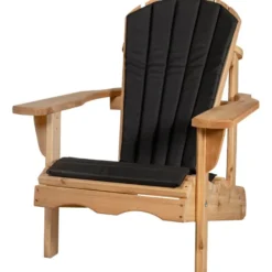 Istuinpehmuste Canadian Outdoor Adirondack, musta