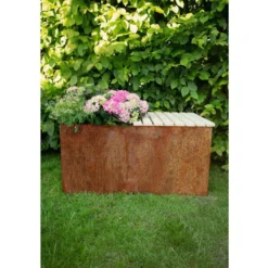 Istutuslaatikko Jabo Odla, Corten-teräs 800x400x400x2.5mm