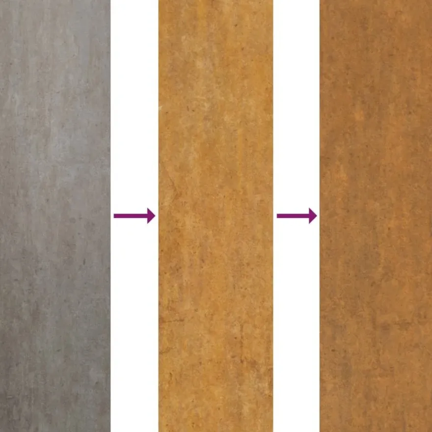 Istutuslaatikko 291x50x69 cm corten-teräs