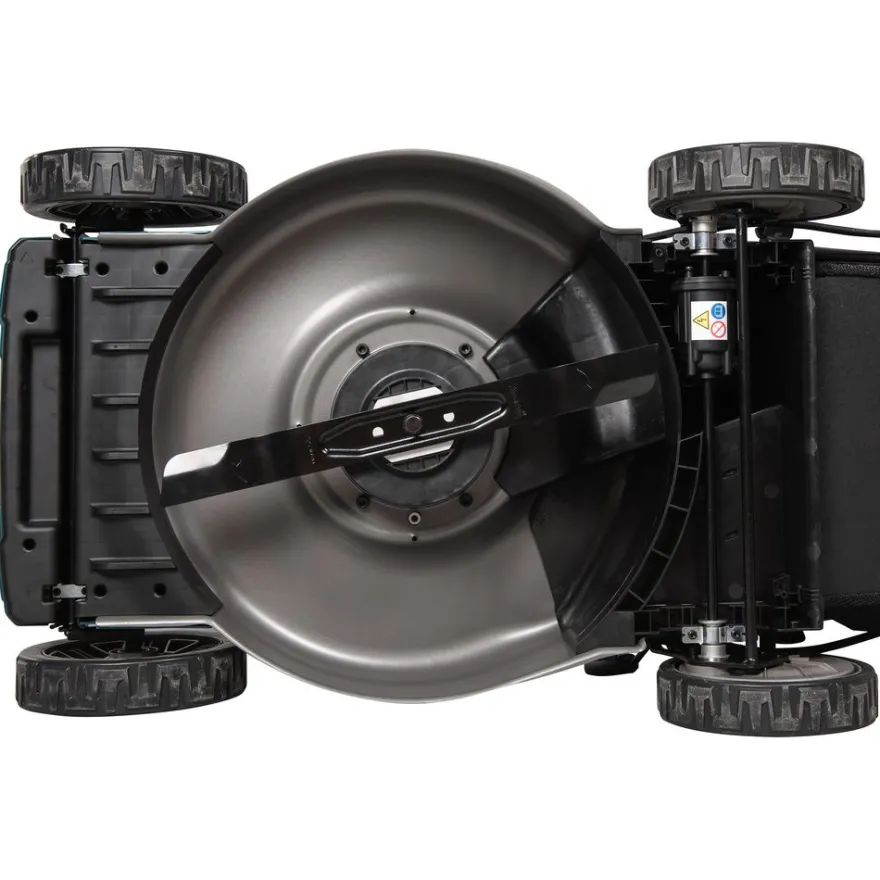 Itsevetävä akkuruohonleikkuri Makita XGT LM002GT202, 40V, 2x5.0Ah akuilla
