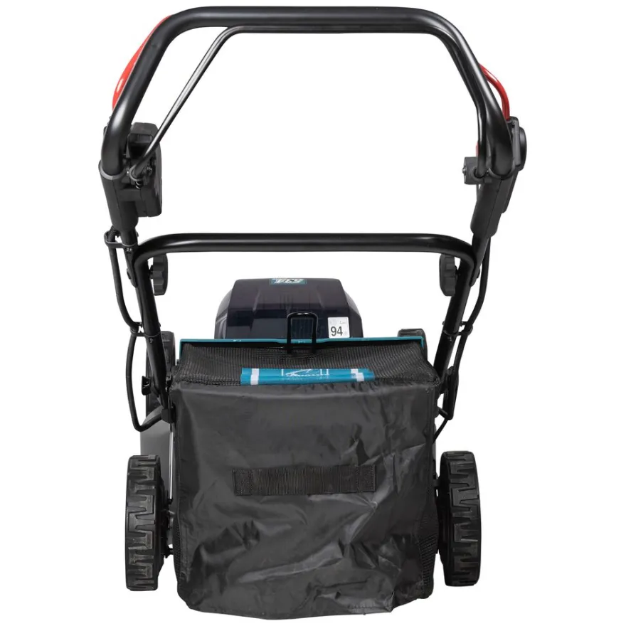 Itsevetävä akkuruohonleikkuri Makita XGT LM002GT202, 40V, 2x5.0Ah akuilla