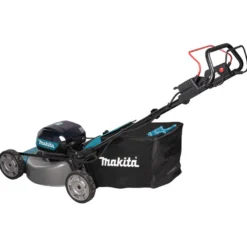 Itsevetävä akkuruohonleikkuri Makita XGT LM002GT202, 40V, 2x5.0Ah akuilla