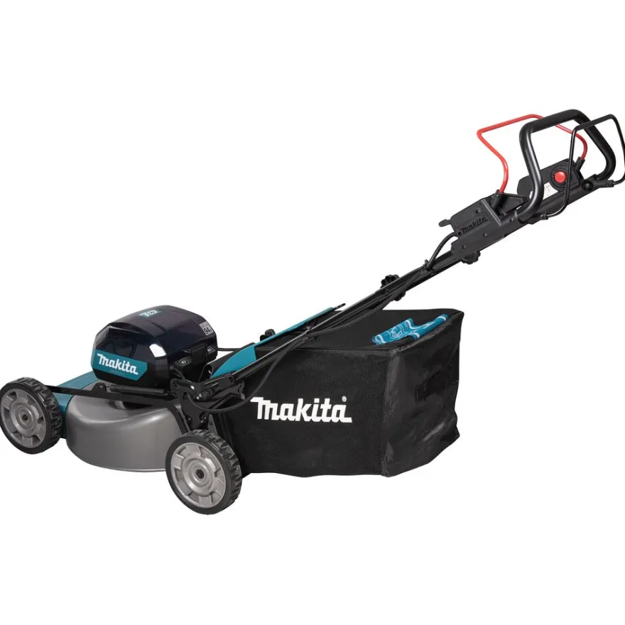 Itsevetävä akkuruohonleikkuri Makita XGT LM002GT202, 40V, 2x5.0Ah akuilla