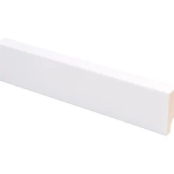 Jalkalista Maler Aava, 12x32x2700mm, mänty, valkoinen