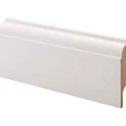 Jalkalista Maler Koski, 16x65x2750mm, MDF, valkoinen