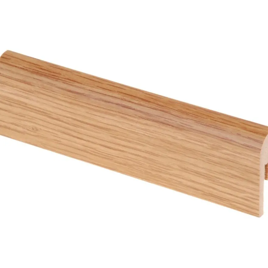 Jalkalista Maler R10 Pyörre, 12x42x2750mm, MDF, tammi