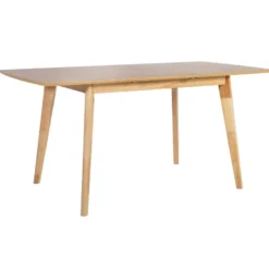 Jatkettava ruokapöytä Home4You Jonna 120/160x80cm tammi
