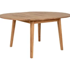 Jatkettava ruokapöytä House Nordic Metz, ø118x118-158cm, ruskea