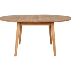 Jatkettava ruokapöytä House Nordic Metz, ø118x118-158cm, ruskea