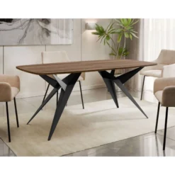 Jatkettava ruokapöytä Nomla AXIS 160, 160/236x90cm, eri värejä