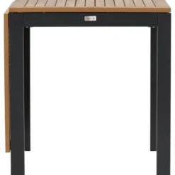 Jatkettava ruokapöytä Venture Home Diego, 70/130x70cm, ruskea/musta