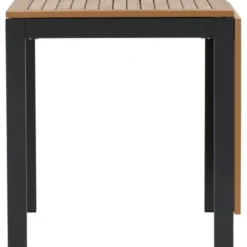 Jatkettava ruokapöytä Venture Home Diego, 70/130x70cm, ruskea/musta