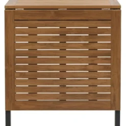 Jatkettava ruokapöytä Venture Home Diego, 70/130x70cm, ruskea/musta